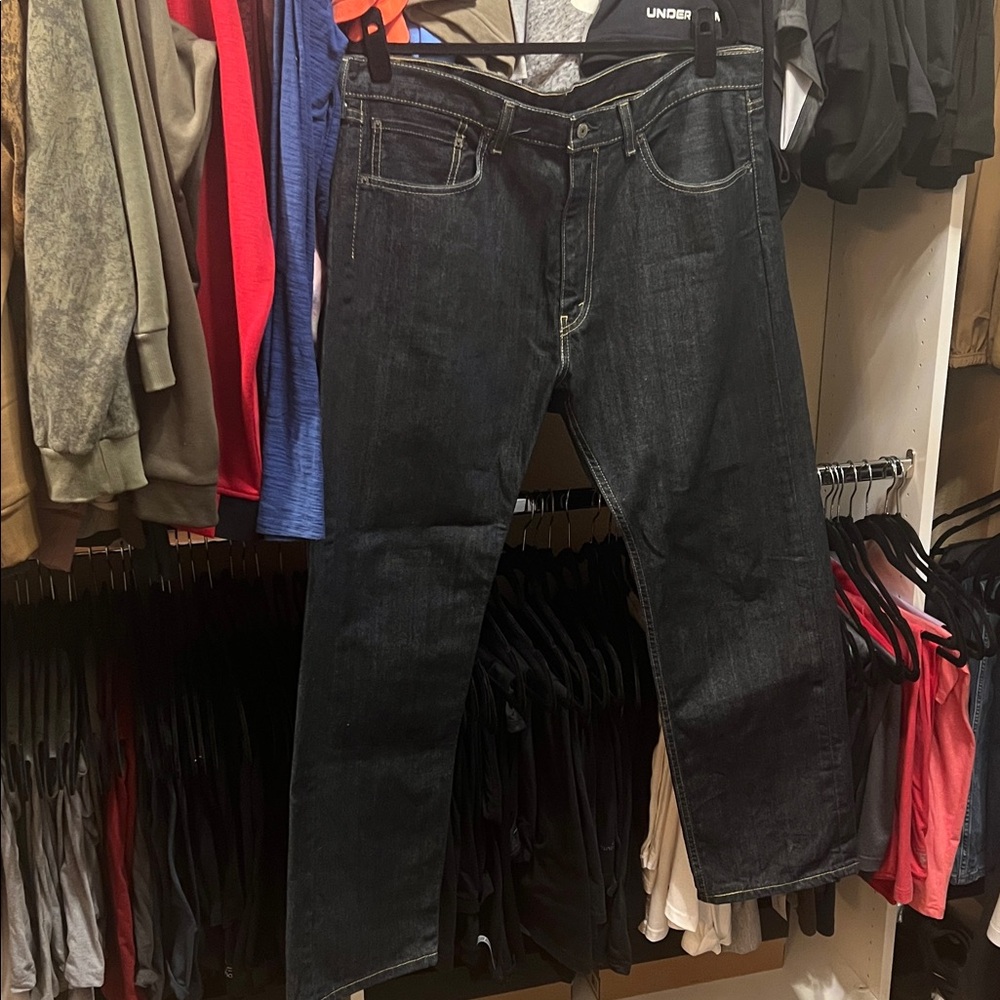 Levi's Men's Relaxed Jeans - Black